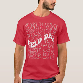 Retro Field Day für Lehrerausflüge in die Schule b T-Shirt