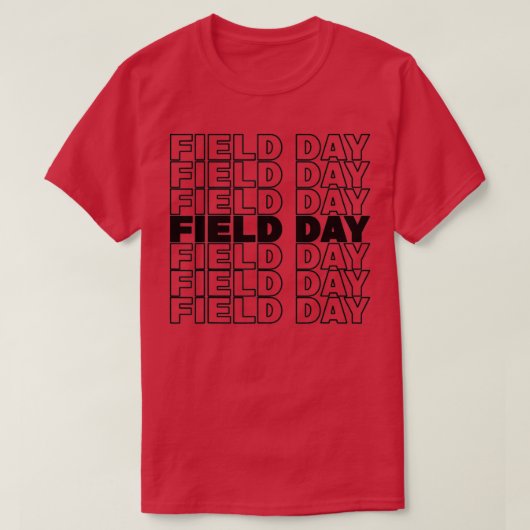 Retro Field Day School Field Day Teacher 2022 T-Shirt (Design vorne)