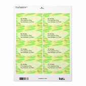 Retro Fifties Lemon Limon Boomerang Vibes (Vorne)