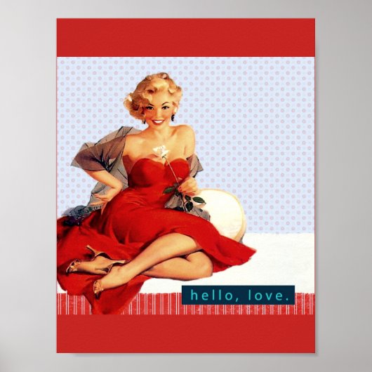 Retro Fifties Poster (Vorne)