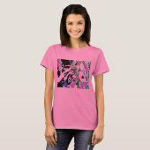 Retro Fikeshot auf cooler angepasster Oberseite T-Shirt (Vorne ganz)