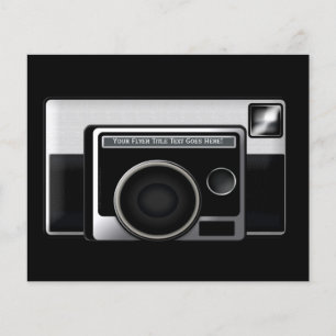 Retro-Filmkamera Flyer
