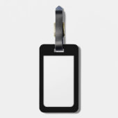 Retro-Filmstreifen Bis zu 3 Fotos für Portrait auf Gepäckanhänger (Rückseite vertikal)