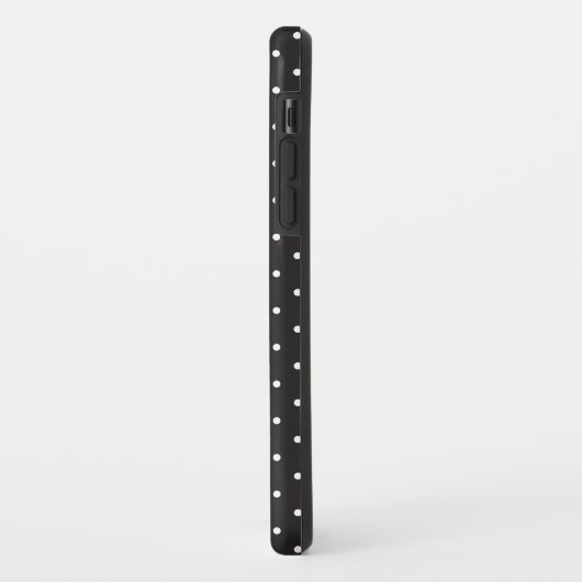 Retro Filmstrip Black Polka Dot FotoCollage Case-Mate iPhone Hülle (Hinten/Links)