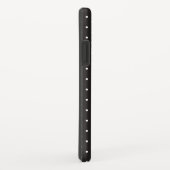 Retro Filmstrip Black Polka Dot FotoCollage Case-Mate iPhone Hülle (Hinten/Rechts)