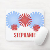 Retro Fireworks Mousepad (Mit Mouse)