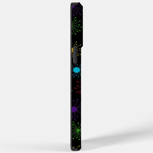 Retro-Fireworks-Sternexplosionen Case-Mate iPhone Hülle (Rückseite / Rechts)