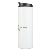 Retro First Grade Back to School Typography Thermosbecher (Nach rechts gedreht)