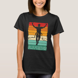 Retro First Marathoner Marathon Finisher 26 2 Runn T-Shirt