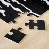 Retro Fischer-Silhouette Puzzle (Seite)