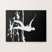 Retro Fischer-Silhouette Puzzle (Horizontal)