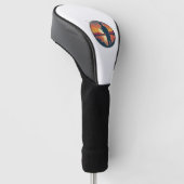 Retro-Fischerei Fischfang Golf Headcover (angewinkelt)