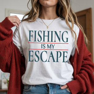 Retro-Fischerhemd für Opa, Papa und Angler T-Shirt