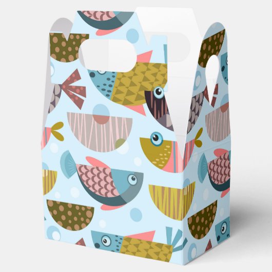 Retro Fish Geschenkschachtel (Geöffnet)
