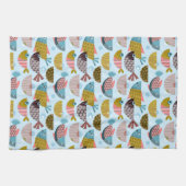 Retro Fish Geschirrtuch (Horizontal)