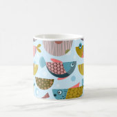 Retro Fish Kaffeetasse (Mittel)