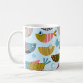 Retro Fish Kaffeetasse (Links)