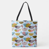 Retro Fish Tasche (Vorderseite)