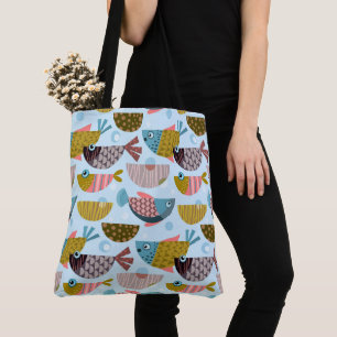 Retro Fish Tasche