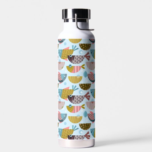 Retro Fish Trinkflasche (Links)