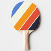 Retro Five Bold Strip Tischtennis Schläger (Rückseite)