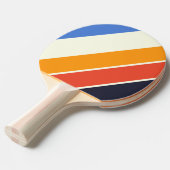Retro Five Bold Strip Tischtennis Schläger (Vorderseite)