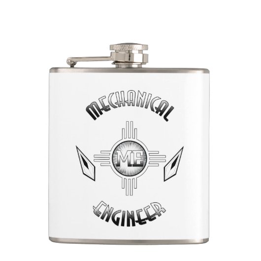 Retro Flachmann (Vorderseite)