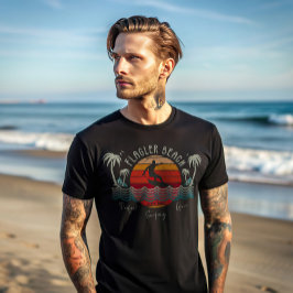 Retro Flagler Beach T-Shirt