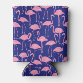 Retro Flamingo | Summer Poolside Cool Coastal Dosenkühler (Vorderseite)