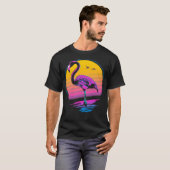 Retro Flamingo T-Shirt (Vorne ganz)