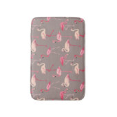 Retro Flamingos Badematte (Vorderseite Vertikal)