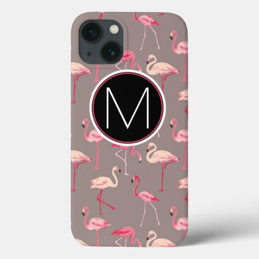 Retro Flamingos | Case-Mate iPhone Hülle (Rückseite)