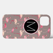 Retro Flamingos | Case-Mate iPhone Hülle (Rückseite (Horizontal))