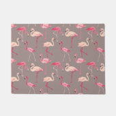 Retro Flamingos Fußmatte (Vorderseite)