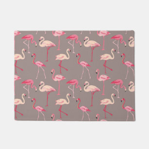Retro Flamingos Fußmatte
