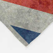 Retro Fleecedecke der BRITISCHEN britischen (Ecke)