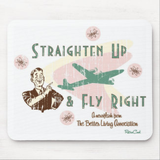 Retro 'Fliege Right Mousepad