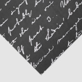 Retro flippige modische Muster-Tafel Seidenpapier (Detail)