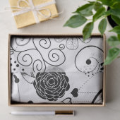 Retro flippiges modisches Muster Seidenpapier (Geschenk)