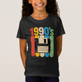 Retro-Floppydiskette-Computer-Nostalgie der 1990er T-Shirt