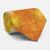 Retro Floral Abstrakt Salty Wasserfarben Muster Krawatte (Gerollt)
