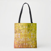 Retro Floral Abstrakt Salty Wasserfarben Muster Tasche (Vorderseite)
