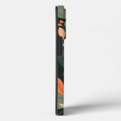 Retro Floral Art Muster Case-Mate iPhone Hülle (Rückseite / Rechts)