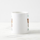 Retro Floral Butterfly Diese Mama Prays Kaffeetasse (Mittel)