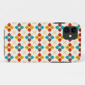 Retro Floral Case-Mate iPhone Hülle (Rückseite (Horizontal))