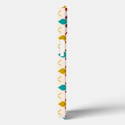 Retro Floral Case-Mate iPhone Hülle (Rückseite / Rechts)