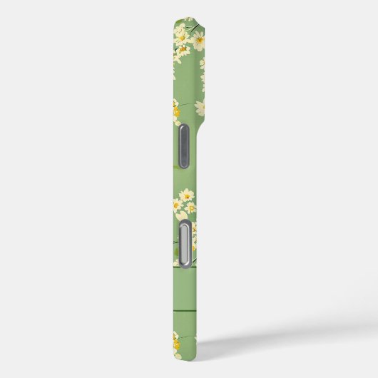 Retro Floral Case-Mate iPhone Hülle (Rückseite / Rechts)