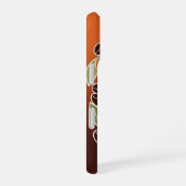 Retro Floral Coffee Cup iPhone 16 Hülle (Rechte Seite)