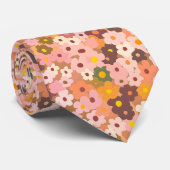Retro Floral Cotattcore Neck Tie Krawatte (Gerollt)