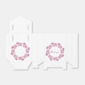 Retro Floral Crown - Danke Geschenkschachtel (Ungefaltet)